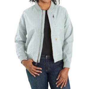 Carhartt Women's Rugged Flex Relaxed Fit Canvas Jacket - Natural